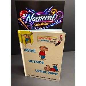 Inside Outside Upside Down Berenstain Bears Bright and Early Hardcover Cover1968